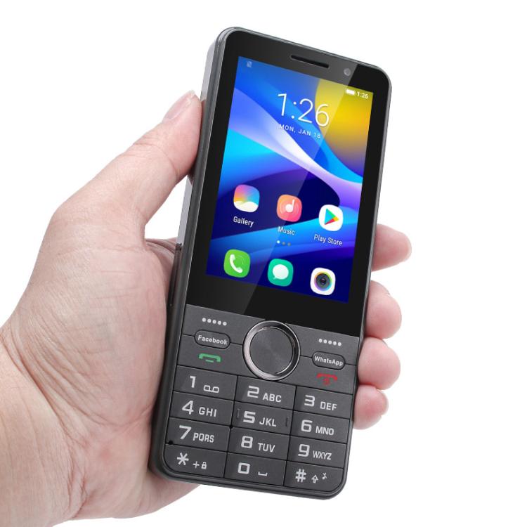 UNIWA XS24 Keypad Phone, 2GB+16GB, 3.5 inch Android 8.1 Mediatek MT6737M Quad Core, Flashlights, Network: 4G, Support Google Store, Plug:US Plug(Gold) - free shipping - PMc TechLife - Order now!
