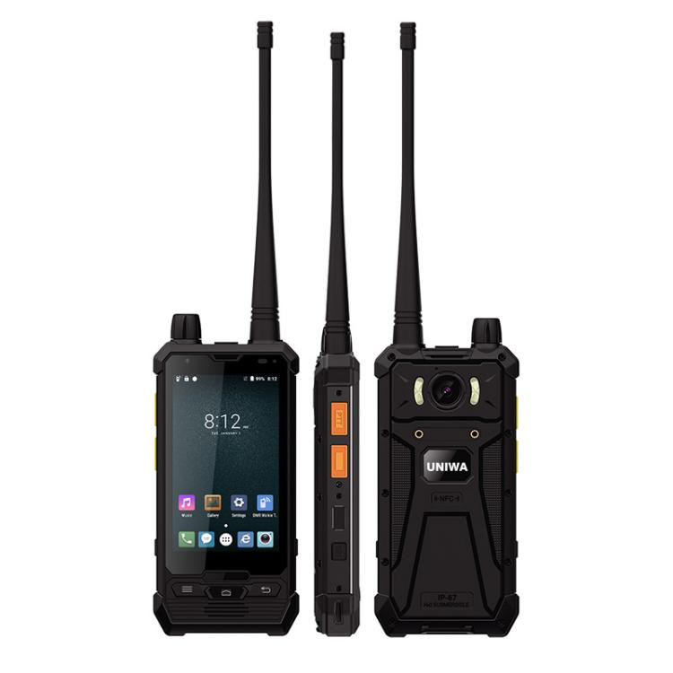 UNIWA P2 Plus UHF Walkie-Talkie Rugged Phone, 3GB+32GB, 4.0 inch Android 9.0 Mediatek MT6762 Octa Core, Network: 4G, NFC, Plug:UK Plug(Black) - free shipping - PMc TechLife - Order now!