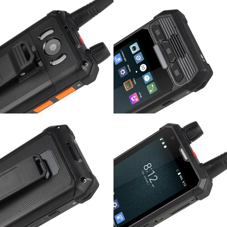 UNIWA P2 Plus UHF Walkie-Talkie Rugged Phone, 3GB+32GB, 4.0 inch Android 9.0 Mediatek MT6762 Octa Core, Network: 4G, NFC, Plug:US Plug(Black) - free shipping - PMc TechLife - Order now!