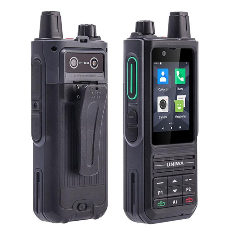 UNIWA NR120 PoC Walkie-Talkie Rugged Phone, 3GB+32GB, 2.4 inch Android 13 Unisoc T158 Octa Core, Network: 5G, NFC, SOS, Plug:US Plug(Black) - free shipping - PMc TechLife - Order now!