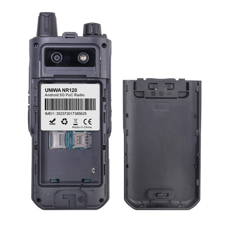 UNIWA NR120 PoC Walkie-Talkie Rugged Phone, 3GB+32GB, 2.4 inch Android 13 Unisoc T158 Octa Core, Network: 5G, NFC, SOS, Plug:AU Plug(Black) - free shipping - PMc TechLife - Order now!