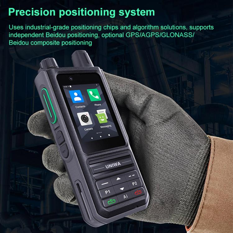 UNIWA NR120 PoC Walkie-Talkie Rugged Phone, 3GB+32GB, 2.4 inch Android 13 Unisoc T158 Octa Core, Network: 5G, NFC, SOS, Plug:AU Plug(Black) - free shipping - PMc TechLife - Order now!