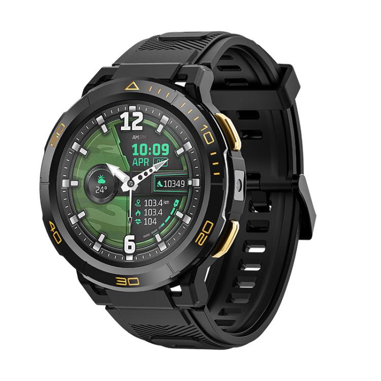 UNIWA DM300 4G Android Watch Phone, 4GB+64GB, 1.43 inc Unisoc SL8541E Quad Core, Support Heart Rate / Blood Oxygen(Black) - free shipping - PMc TechLife - Order now!