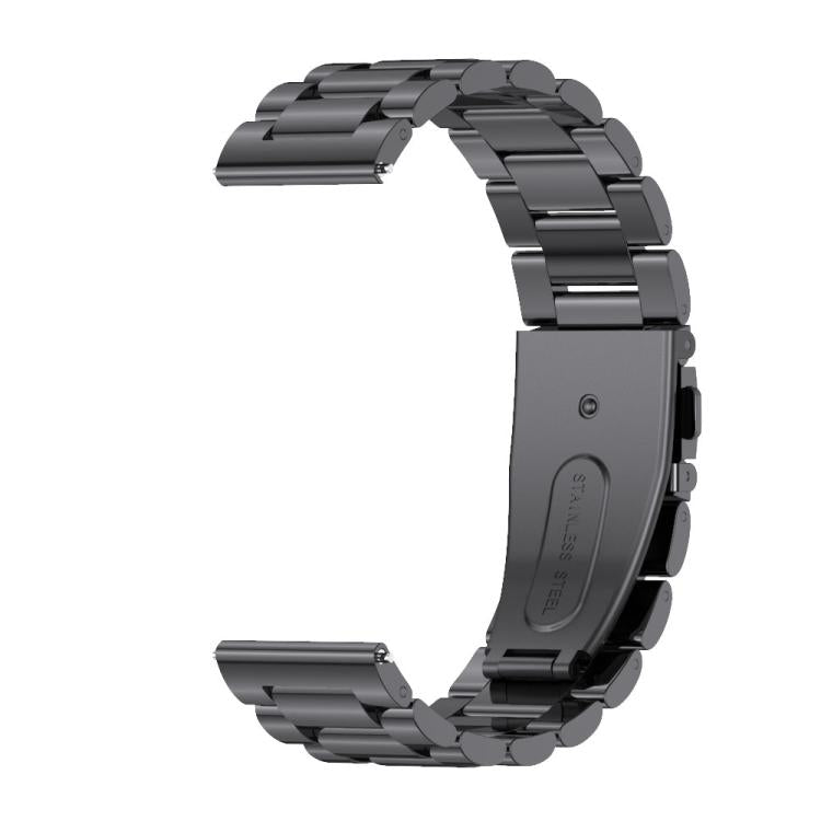 22mm MIJOBS Three Beads Metal Watch Band(Black) - free shipping - PMc TechLife - Order now!