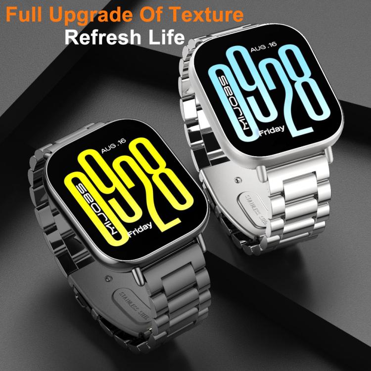 22mm MIJOBS Three Beads Metal Watch Band(Black) - free shipping - PMc TechLife - Order now!