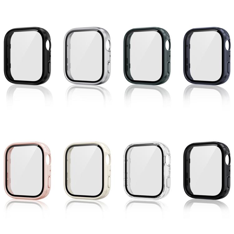 For Huawei Watch Fit 4 Tempered Film Integrated PC Watch Protective Case(Midnight Blue) - Watch Cases by PMC TechLife | Online Shopping South Africa | PMC TechLife | Buy Now Pay Later Mobicred