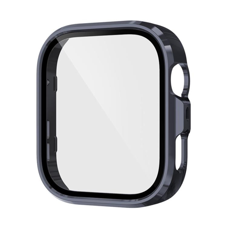 For Huawei Watch Fit 4 Pro Tempered Film Integrated PC Watch Protective Case(Midnight Blue) - Watch Cases by PMC TechLife | Online Shopping South Africa | PMC TechLife | Buy Now Pay Later Mobicred