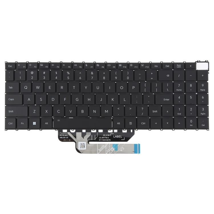 US Version Laptop Keyboard for Honor MagicBook X16 2022 PRO BRN-F56 G561 H76 G56 F561(Black) - free shipping - PMC TechLife - Order now!