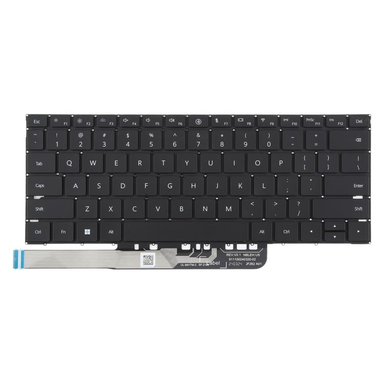 US Version Laptop Keyboard for Huawei Madebook D14 D15 2023 MDF-16 MDG-16 MDG-24 FLMH-16 FLMH-32(Black) - free shipping - PMC TechLife - Order now!