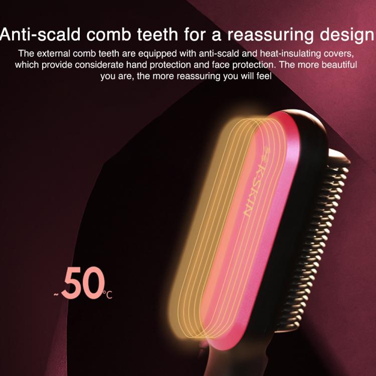 K-SKIN KD3800 PTC Heating Hair Straightening Curler Comb Iron(EU Plug) - free shipping - PMC TechLife - Order now!