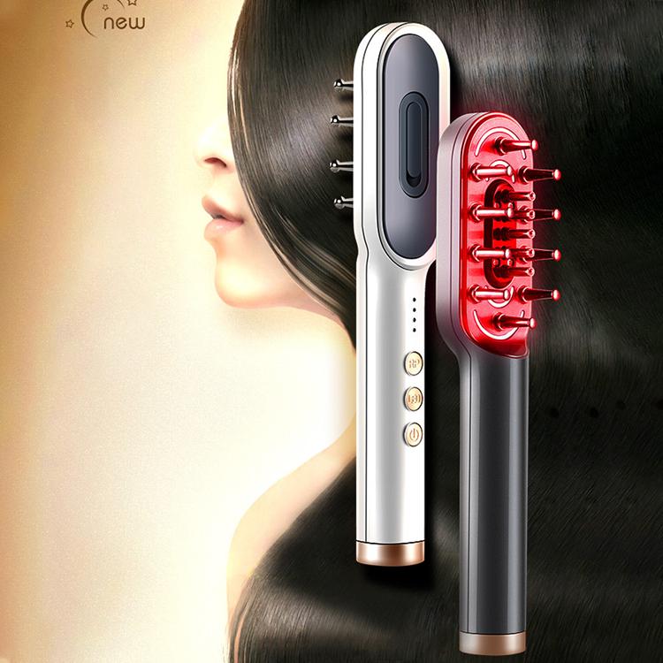 K-SKIN KD3806 EMS Micro-current IPL Hair Care Massage Comb(Grey) - free shipping - PMC TechLife - Order now!