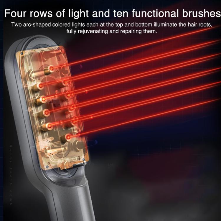 K-SKIN KD3806 EMS Micro-current IPL Hair Care Massage Comb(Grey) - free shipping - PMC TechLife - Order now!