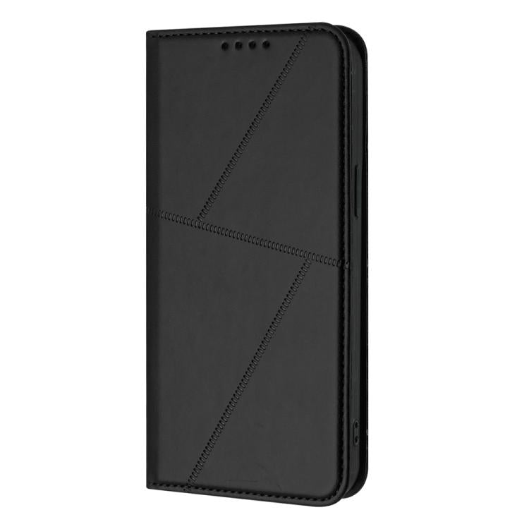 For iPhone 17 Pro Strong Magnetic Frosted Flip Leather Phone Case(Black) - free shipping - PMc TechLife - Order now!