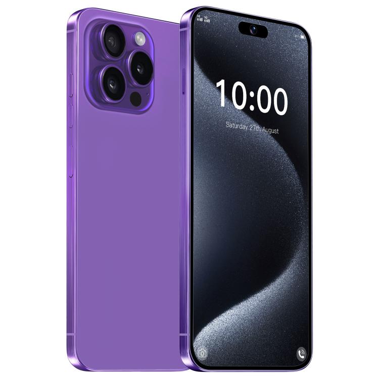 I16 Pro Max / VD1, 3GB+32GB, 6.8 inch Android 10 MTK6753 Octa Core, Network: 4G, Dual SIM, Plug:UK Plug(Purple) - free shipping - PMc TechLife - Order now!