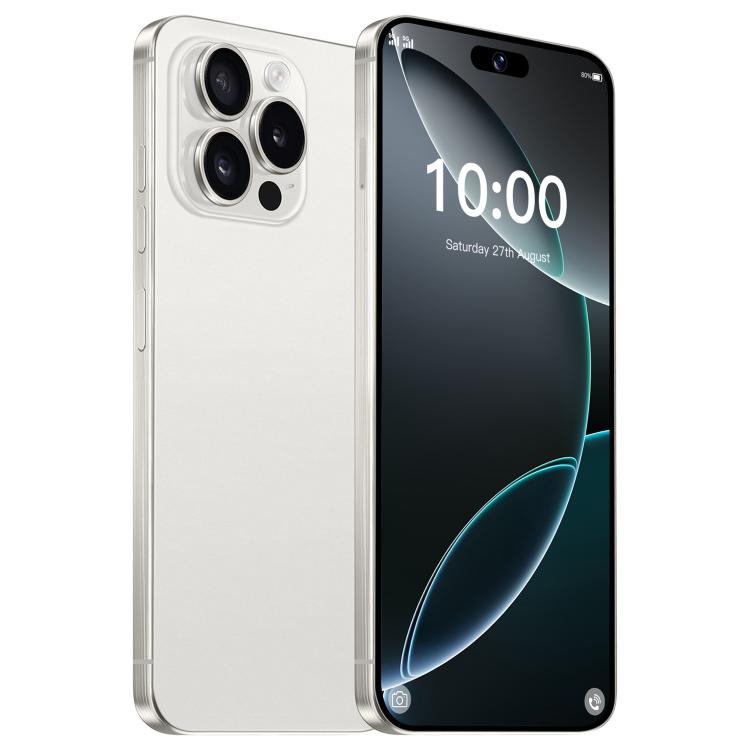 I16 Pro Max / VD1, 3GB+32GB, 6.8 inch Android 10 MTK6753 Octa Core, Network: 4G, Dual SIM, Plug:AU Plug(White) - free shipping - PMc TechLife - Order now!