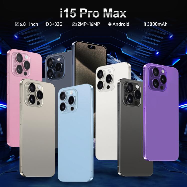 I16 Pro Max / VD1, 3GB+32GB, 6.8 inch Android 10 MTK6753 Octa Core, Network: 4G, Dual SIM, Plug:US Plug(Purple) - free shipping - PMc TechLife - Order now!