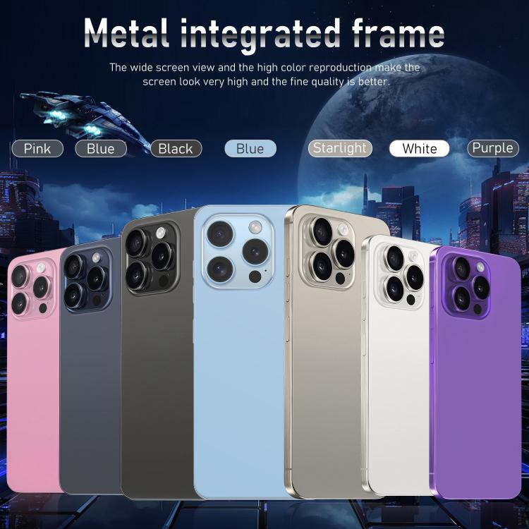 I16 Pro Max / VD1, 3GB+32GB, 6.8 inch Android 10 MTK6753 Octa Core, Network: 4G, Dual SIM, Plug:EU Plug(Sky Blue) - free shipping - PMc TechLife - Order now!