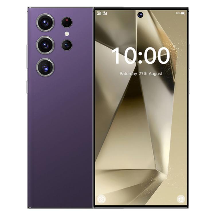 S24 Ultra / S7, 4GB+128GB, 6.75 inch Android 10 MTK6750 Octa Core, Network: 4G, Dual SIM, Plug:EU Plug(Purple) - free shipping - PMc TechLife - Order now!