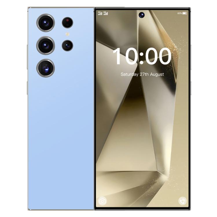 S24 Ultra / S7, 4GB+128GB, 6.75 inch Android 10 MTK6750 Octa Core, Network: 4G, Dual SIM, Plug:US Plug(Sky Blue) - free shipping - PMc TechLife - Order now!