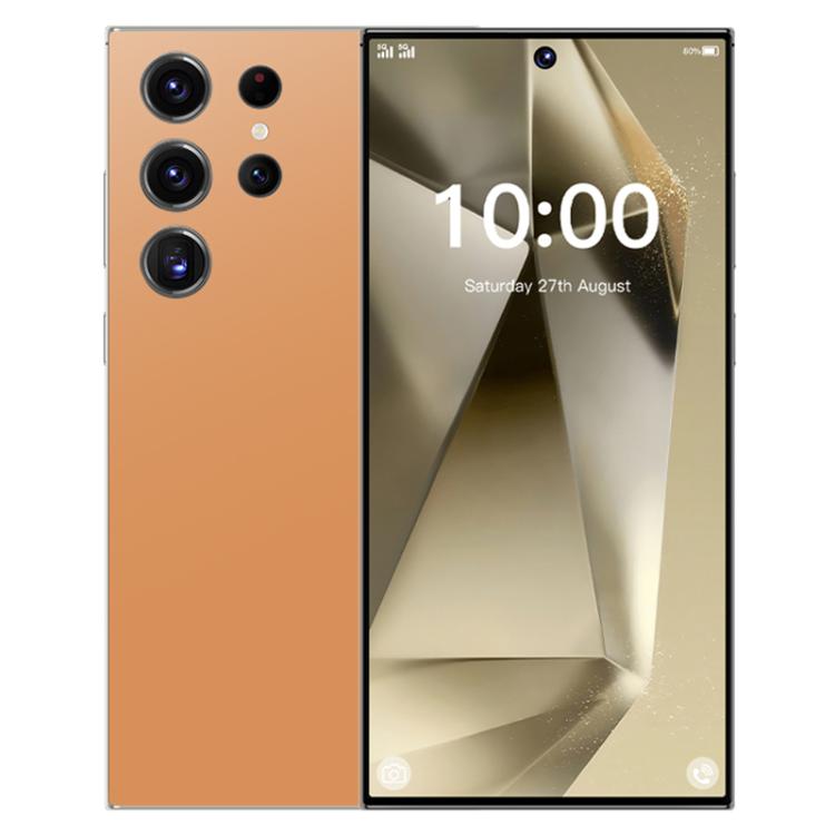 S24 Ultra / S7, 4GB+128GB, 6.75 inch Android 10 MTK6750 Octa Core, Network: 4G, Dual SIM, Plug:UK Plug(Orange) - free shipping - PMc TechLife - Order now!