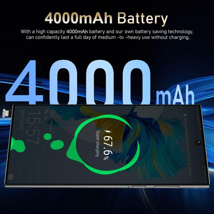 S24 Ultra / S7, 4GB+128GB, 6.75 inch Android 10 MTK6750 Octa Core, Network: 4G, Dual SIM, Plug:EU Plug(Purple) - free shipping - PMc TechLife - Order now!