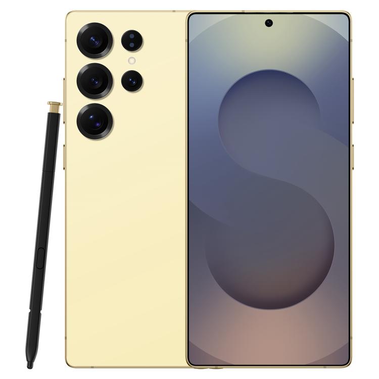 S25 Ultra / S11, 4GB+64GB, 6.75 inch Android 12 MTK6762 Octa Core, Network: 4G, Dual SIM, Plug:AU Plug(Yellow) - free shipping - PMc TechLife - Order now!