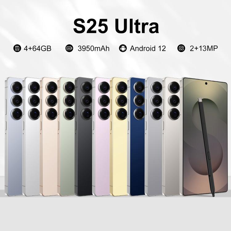 S25 Ultra / S11, 4GB+64GB, 6.75 inch Android 12 MTK6762 Octa Core, Network: 4G, Dual SIM, Plug:US Plug(Black) - free shipping - PMc TechLife - Order now!
