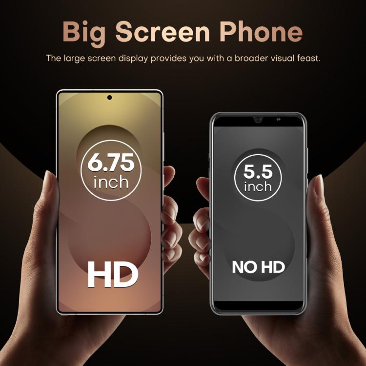 S25 Ultra / B9, 2GB+16GB, 6.75 inch Android 8.1 MTK6739 Quad Core, Network: 4G, Dual SIM, Plug:AU Plug(Titanium Silver Blue) - free shipping - PMc TechLife - Order now!