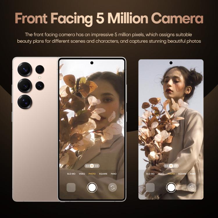 S25 Ultra / B9, 2GB+16GB, 6.75 inch Android 8.1 MTK6739 Quad Core, Network: 4G, Dual SIM, Plug:EU Plug(Titanium Silver Blue) - free shipping - PMc TechLife - Order now!