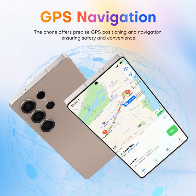 S25 Ultra / Q25, 4GB+64GB, 6.75 inch Android 12 MTK6762 Octa Core, Network: 4G, Dual SIM, with Stylus Pen, Plug:AU Plug(Titanium Silver Blue) - free shipping - PMc TechLife - Order now!