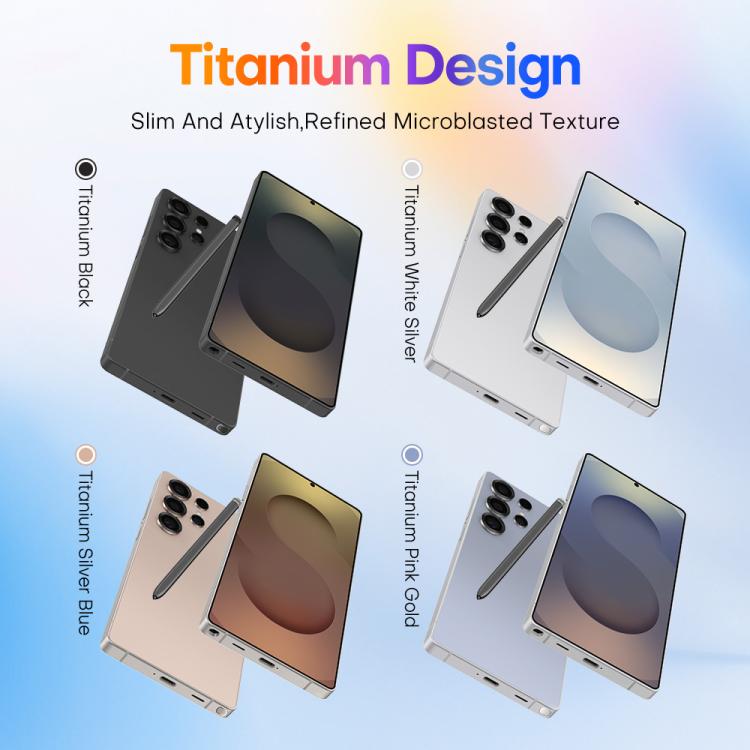 S25 Ultra / Q25, 4GB+64GB, 6.75 inch Android 12 MTK6762 Octa Core, Network: 4G, Dual SIM, with Stylus Pen, Plug:AU Plug(Titanium Silver Blue) - free shipping - PMc TechLife - Order now!