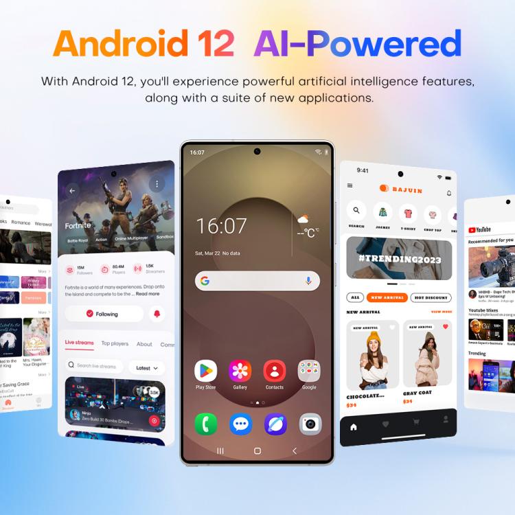 S25 Ultra / Q25, 4GB+64GB, 6.75 inch Android 12 MTK6762 Octa Core, Network: 4G, Dual SIM, with Stylus Pen, Plug:AU Plug(Titanium Silver Blue) - free shipping - PMc TechLife - Order now!