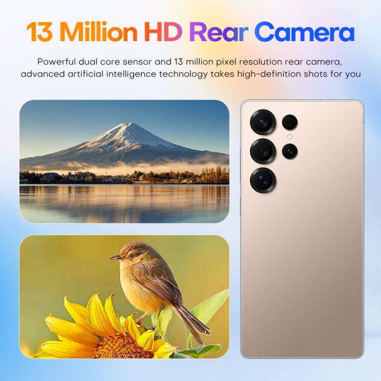 S25 Ultra / Q25, 4GB+64GB, 6.75 inch Android 12 MTK6762 Octa Core, Network: 4G, Dual SIM, with Stylus Pen, Plug:AU Plug(Titanium Silver Blue) - free shipping - PMc TechLife - Order now!