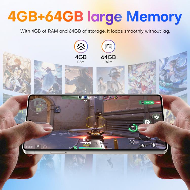 S25 Ultra / Q25, 4GB+64GB, 6.75 inch Android 12 MTK6762 Octa Core, Network: 4G, Dual SIM, with Stylus Pen, Plug:US Plug(Titanium Silver Blue) - free shipping - PMc TechLife - Order now!