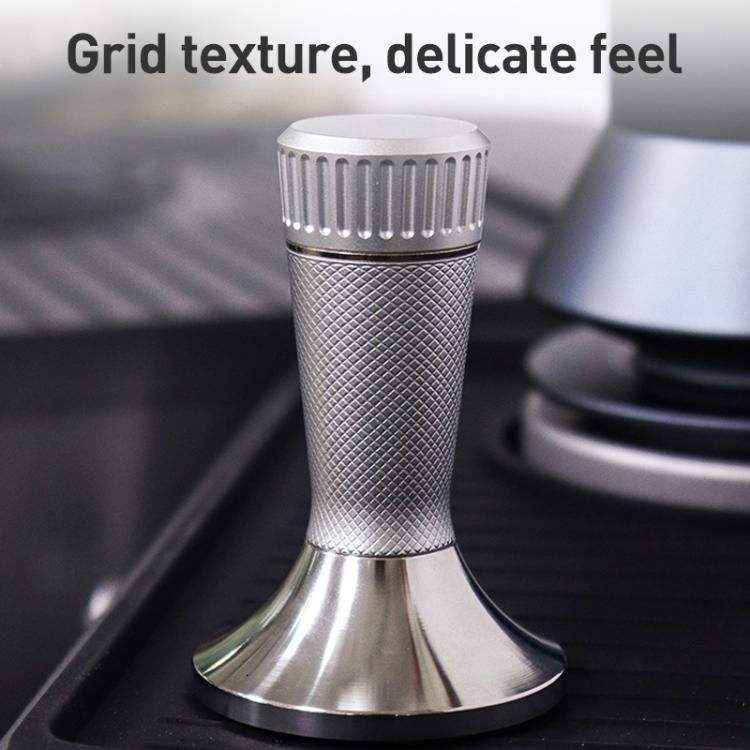 58.3mm Mesh Texture Coffee Powder Pressing Hammer Stainless Steel Cloth Powder(Silver) - free shipping - PMC TechLife - Order now!