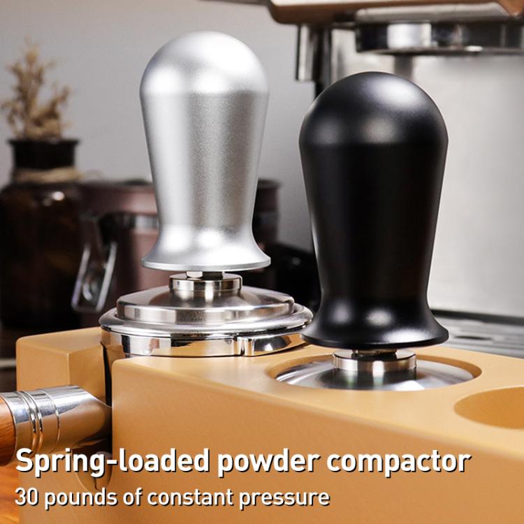 Stainless Steel Coffee Powder Hammer Pressure Powder Tampon, Size:53mm Silver - free shipping - PMC TechLife - Order now!