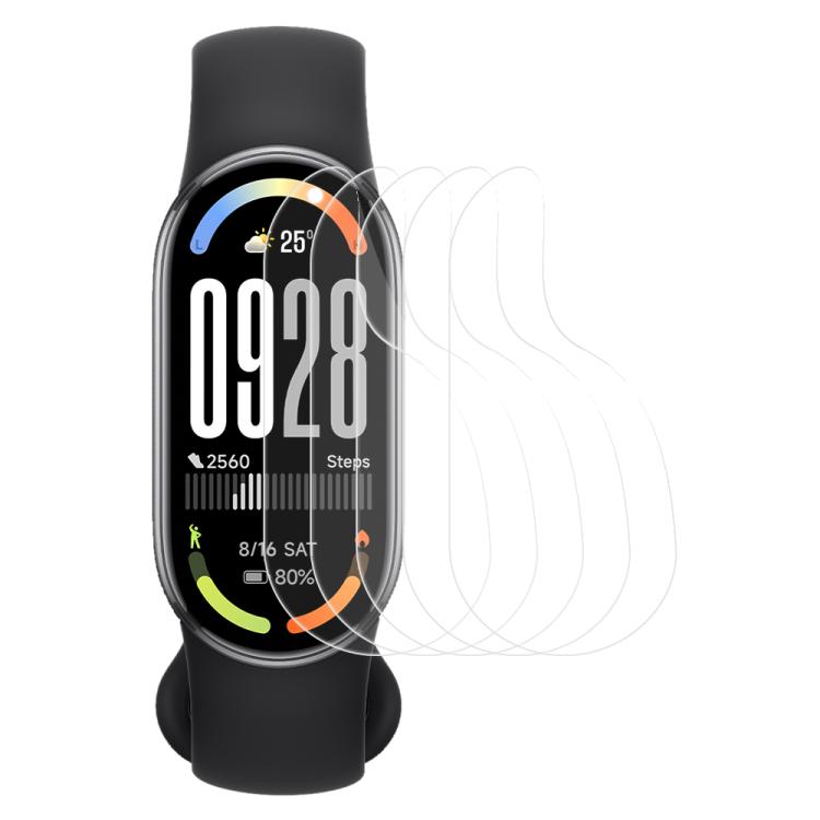For Xiaomi Smart Band 10 5pcs xDfind Soft Hydrogel Film Full Cover Front Protector - free shipping - PMC TechLife - Order now!