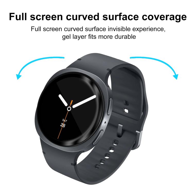 For Samsung Galaxy Watch8 40mm 2pcs xDfind Curved 3D Composite Material Soft Film Screen Protector - free shipping - PMC TechLife - Order now!