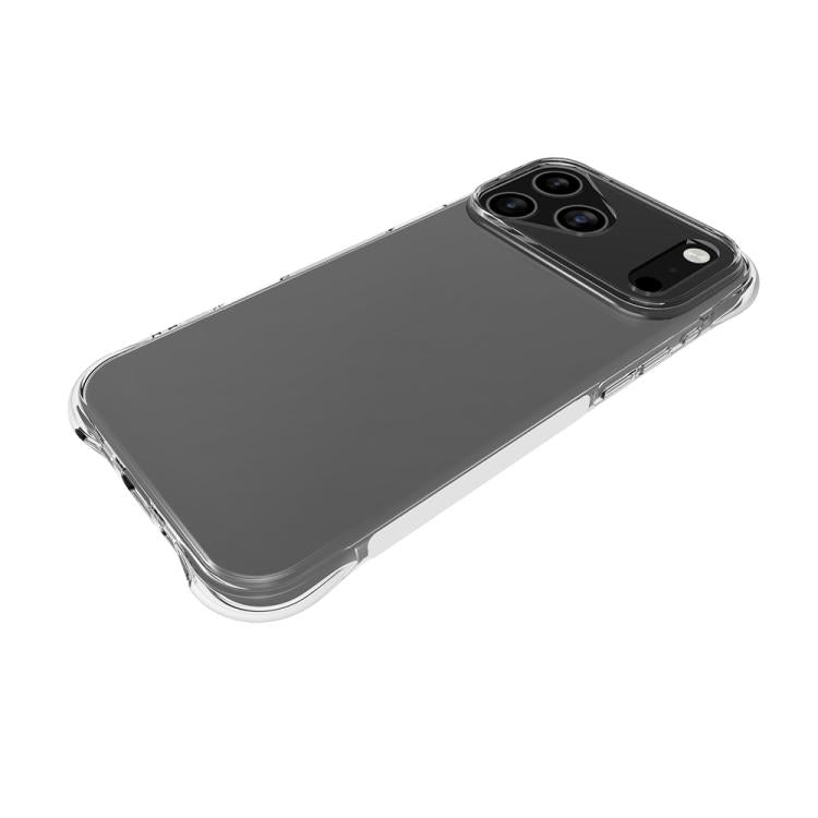 For iPhone 17 Pro Max Big Hole Shockproof Non-slip Thickening TPU Phone Case(Transparent) - free shipping - PMc TechLife - Order now!