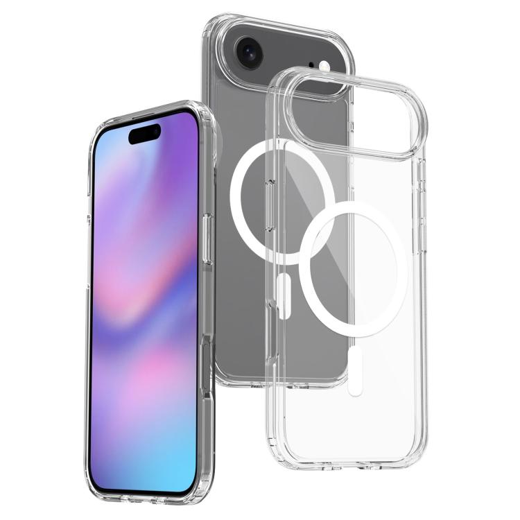 For iPhone 17 Air Scratchproof PC Hybrid TPU Magsafe Phone Case(Transparent) - free shipping - PMc TechLife - Order now!