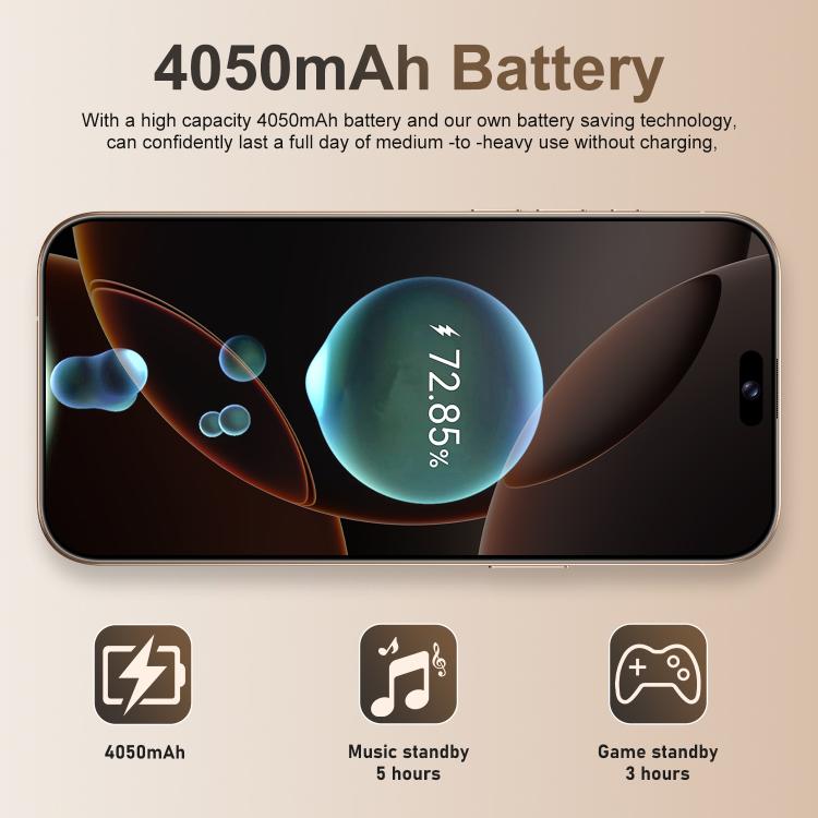 A16 Pro Max / PDA89-B, 4GB+64GB, 6.58 inch Android 10 MTK6739 Quad Core, Network: 4G, OTG, Dual SIM, Plug:AU Plug(Gold) - free shipping - PMc TechLife - Order now!
