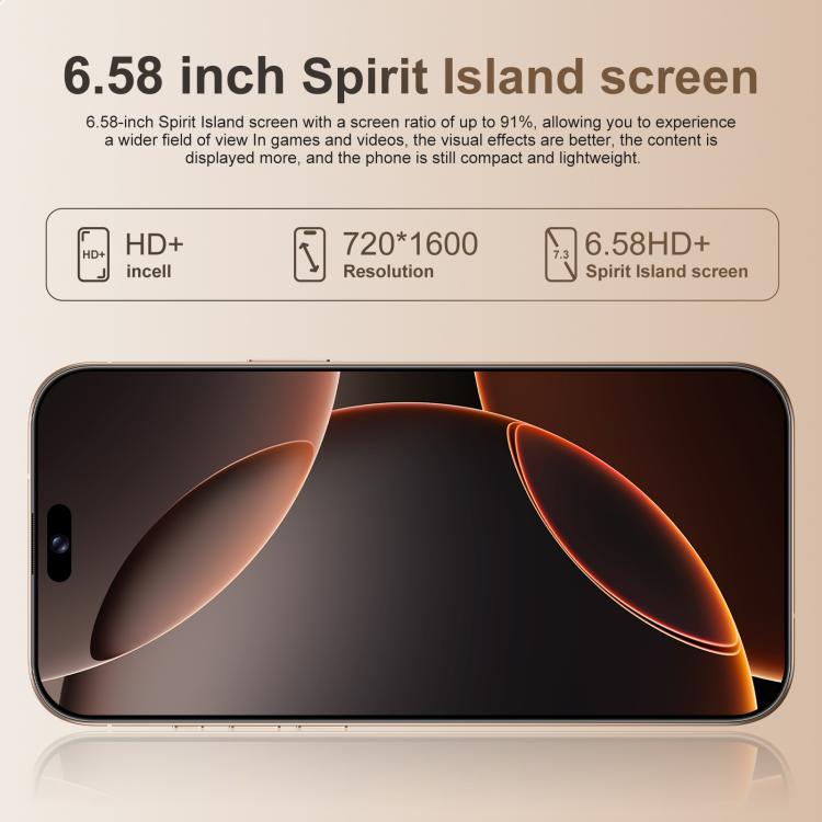 A16 Pro Max / PDA89-B, 4GB+64GB, 6.58 inch Android 10 MTK6739 Quad Core, Network: 4G, OTG, Dual SIM, Plug:US Plug(Grey) - free shipping - PMc TechLife - Order now!