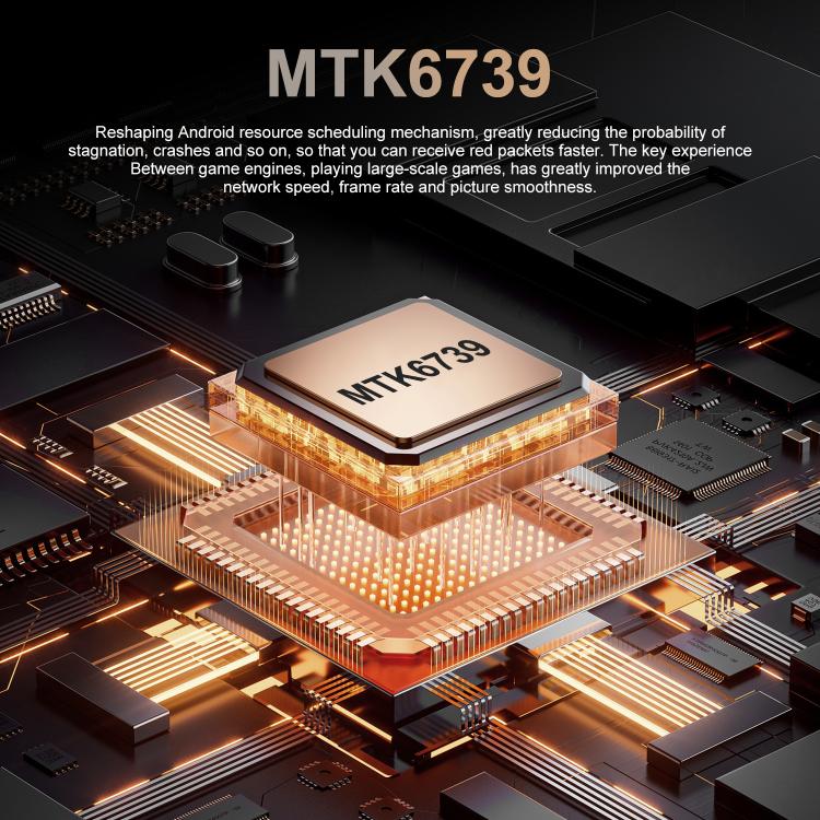 A16 Pro Max / PDA89-B, 4GB+64GB, 6.58 inch Android 10 MTK6739 Quad Core, Network: 4G, OTG, Dual SIM, Plug:AU Plug(Gold) - free shipping - PMc TechLife - Order now!