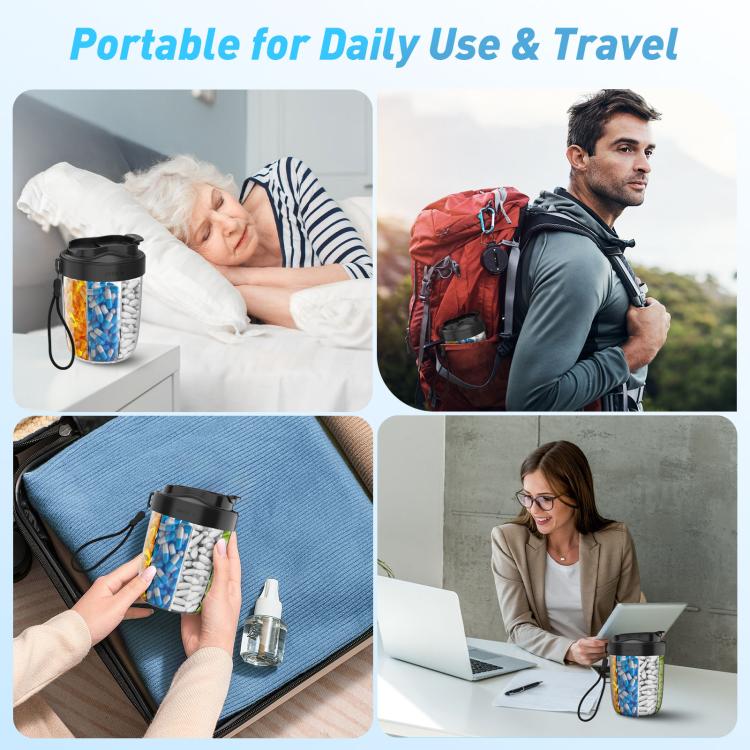 Portable Compartment Sealed Medicine Organizer Large Pill Storage Cup(Black) - free shipping - PMC TechLife - Order now!