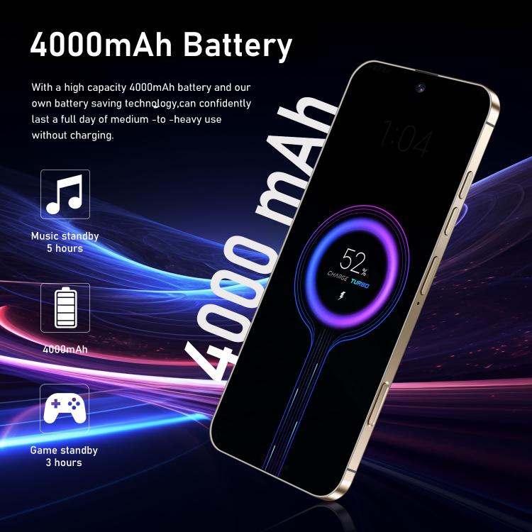 I16 Pro Max / RAi3, 3GB+64GB, 6.56 inch Android 10 MTK6739 Quad Core, Network: 4G, Dual SIM, Plug:EU Plug(Gold) - free shipping - PMc TechLife - Order now!