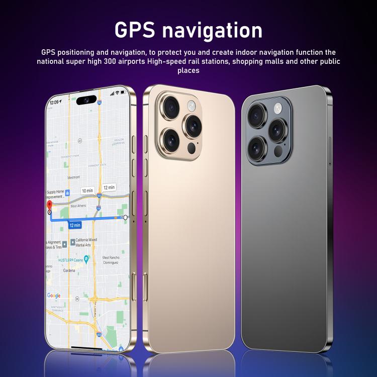 I16 Pro Max / RAi3, 3GB+64GB, 6.56 inch Android 10 MTK6739 Quad Core, Network: 4G, Dual SIM, Plug:UK Plug(Gold) - free shipping - PMc TechLife - Order now!