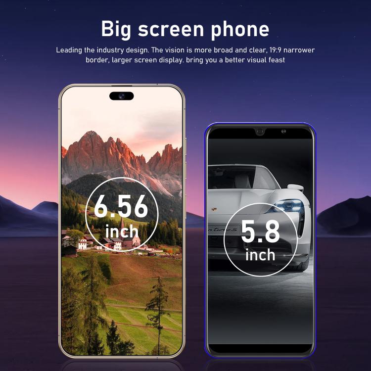 I16 Pro Max / RAi3, 3GB+64GB, 6.56 inch Android 10 MTK6739 Quad Core, Network: 4G, Dual SIM, Plug:UK Plug(Gold) - free shipping - PMc TechLife - Order now!