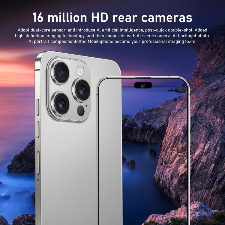 I16 Pro Max / RAi3, 3GB+64GB, 6.56 inch Android 10 MTK6739 Quad Core, Network: 4G, Dual SIM, Plug:AU Plug(Gold) - free shipping - PMc TechLife - Order now!