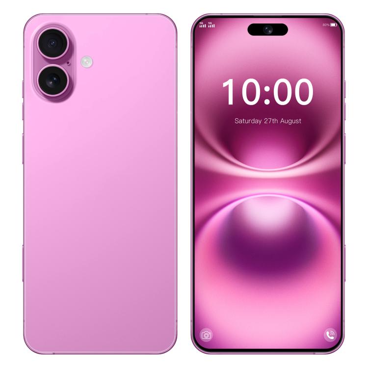 I16 Plus / RAi5, 3GB+64GB, 6.56 inch Android 10 MTK6739 Quad Core, Network: 4G, Dual SIM, Plug:EU Plug(Pink) - free shipping - PMc TechLife - Order now!