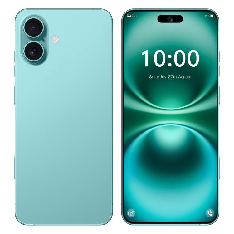 I16 Plus / RAi5, 3GB+64GB, 6.56 inch Android 10 MTK6739 Quad Core, Network: 4G, Dual SIM, Plug:UK Plug(Green) - free shipping - PMc TechLife - Order now!
